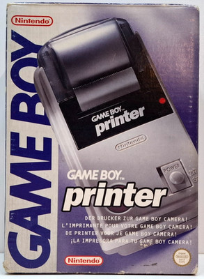 Nintendo GAMEBOY Drucker / Printer - mit Anleitung - mit OVP - guter Zustand