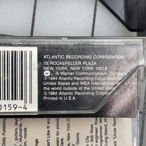 2 Lot cassette lot zebra no telling lies 80054-4 Atlantic Vintage - Picture 5 of 12