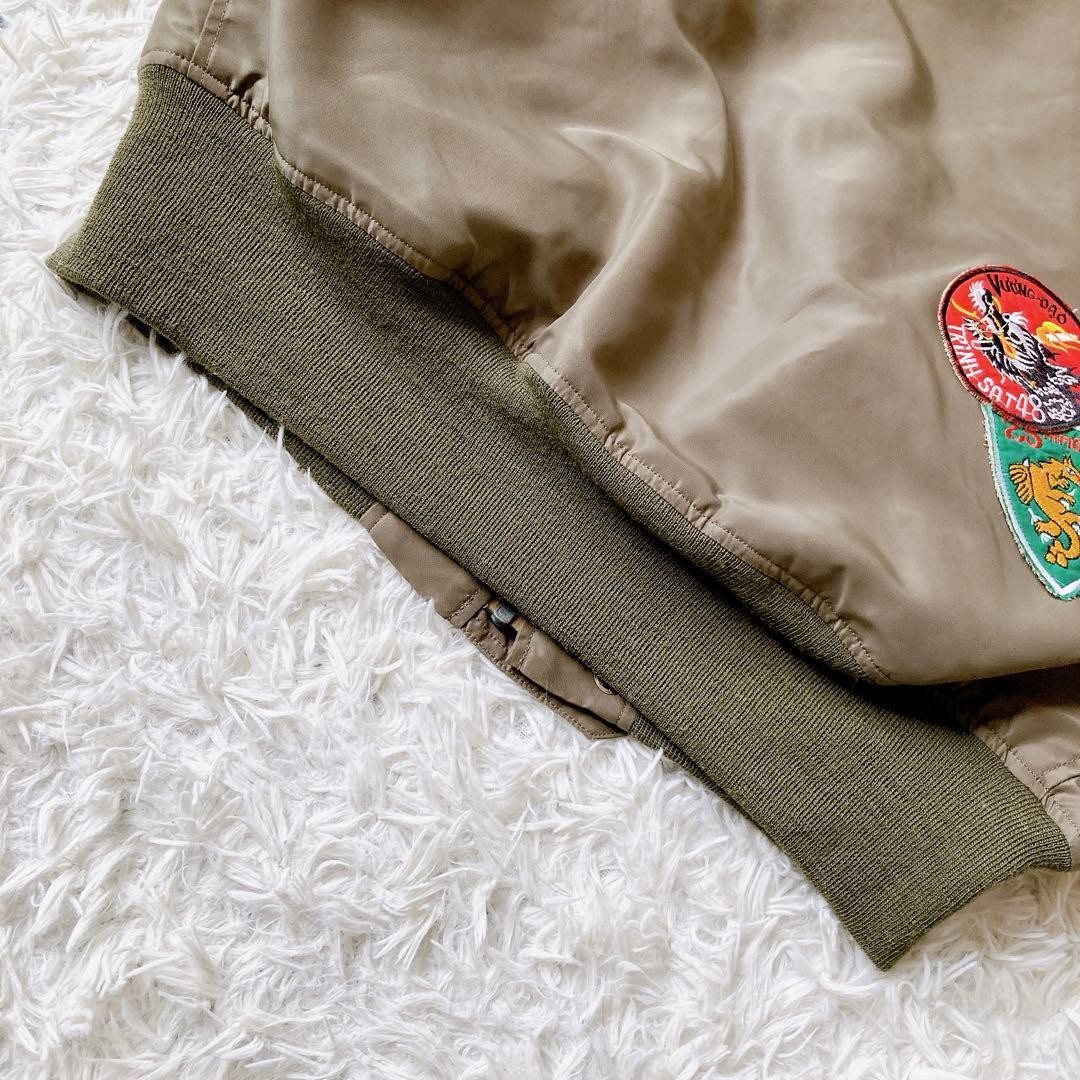 Buzz Ricksons Flight Jacket Excellent Used Khaki … - image 8