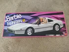 1980s Vintage Barbie White Ferrari Car