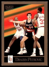 1990-91 SkyBox Drazen Petrovic Rookie Portland Trail Blazers #237