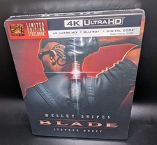 Blade 4K UHD Blu-ray W/ Digital Code Steelbook Brand New 1998 Damage 