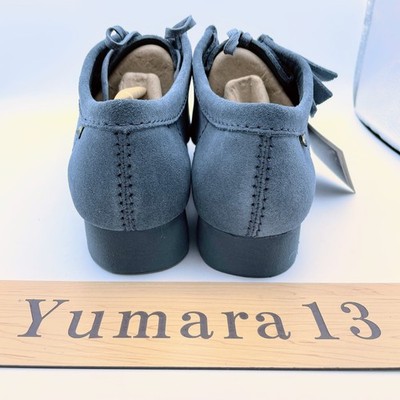 Clarks Wallabee GORE-TEX Blue Grey Suede 26176570 UK 4-13 | eBay