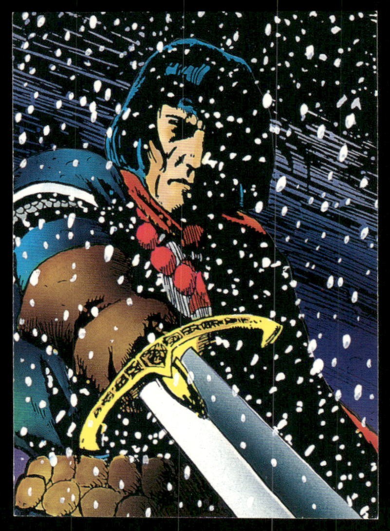 Prince Valiant 1995 Cartoon Comic Images Card #86 (NM)