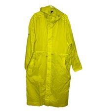 Peloton x IVY PARK x adidas Long Windbreaker jacket coat - Shock Slime hg0592