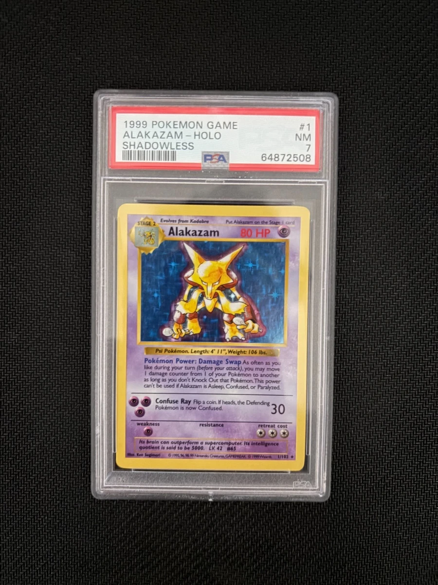 Pokémon TCG Professional Sports Authenticator (PSA) Base Set Grade