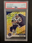 🔥 2021 MOSAIC TOM BRADY #284 SUPER BOWL MVPS REACTIVE YELLOW GEM MINT PSA 10 🔥