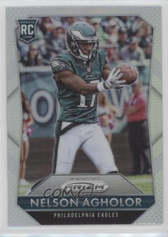 2015 Panini Prizm Rookies Silver Prizm Nelson Agholor (Base) #272 5x8