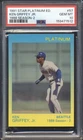 1991 Star Platinum Edition KEN GRIFFEY JR 1988 SEASON-2 #57 PSA 10 MARINERS HOF