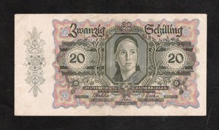 20 Schilling von 1946 in sehr Schöner Erhaltung!
