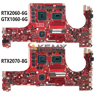Gl704g Laptop Mainboard For Asus Rog Gl704gm Gl704gv Gl704gw I7-8570h Rtx2070