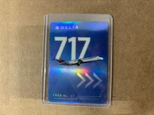 2022 Delta Airline Pilot Trading Card #52 Boeing 717