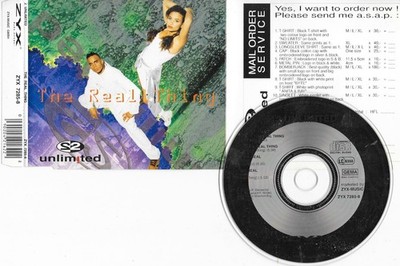 2UNLIMITED - the real thing  - 4 tracks CD
