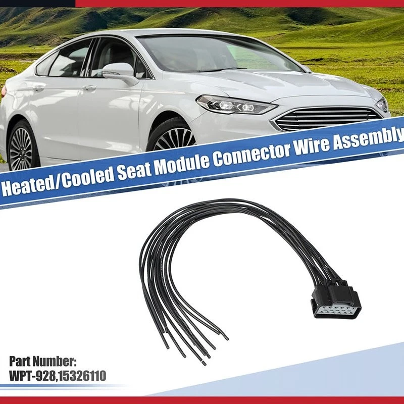 Разъем модуля сиденья с подогревом и охлаждением косичка для Ford Leads WPT928 Mercury Milan - Изображение 3 из 4