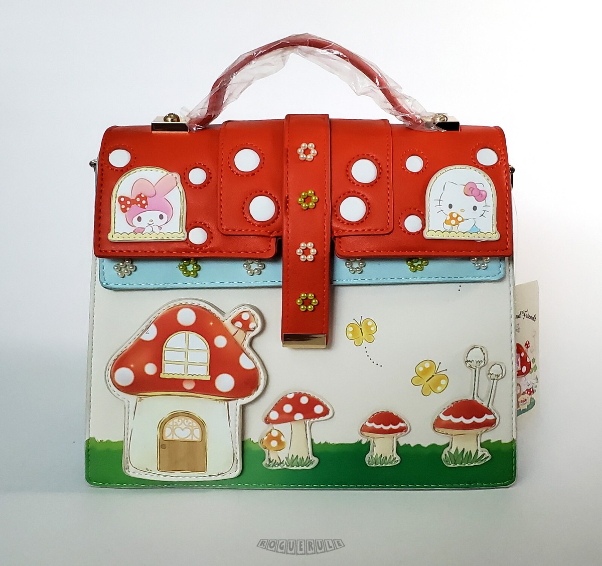 当時★1999★SANRIO★HELLO KITTY★バスカーテン★さくらんぼ s-l1200.jpg