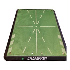 CHAMPKEY Premium Impact Golf Mat 1.0 Edition  Path Feedback Golf Practice Ma...