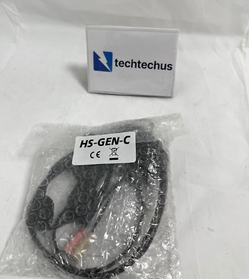 HS-GEN-C Stereo Communication Wired Headset w/ Microphone Nuance Dragon cord NEW