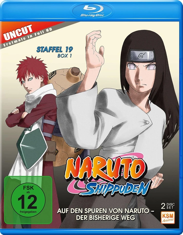KSM ANIME Naruto Shippuden - Staffel 19.1: Episode 614-623 (Blu-rays) NEU