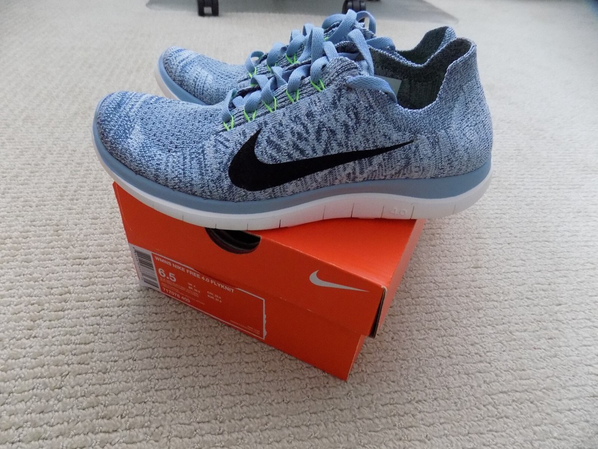 Running Shoes Free Flyknit Orange And Black NEW WOMENS