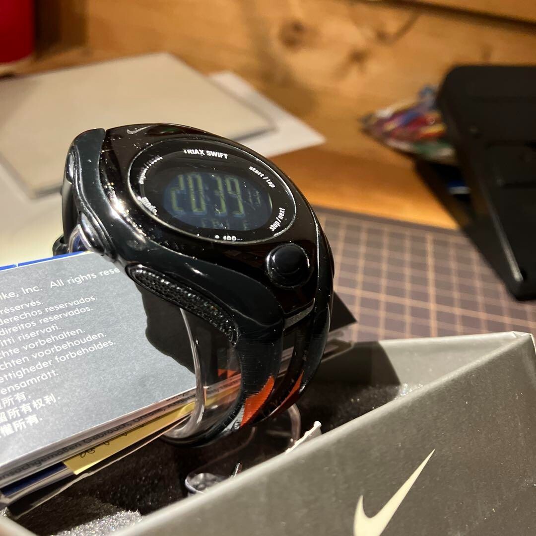 Nike TriaXSWIFT Triach Swift digital watch men Used | eBay