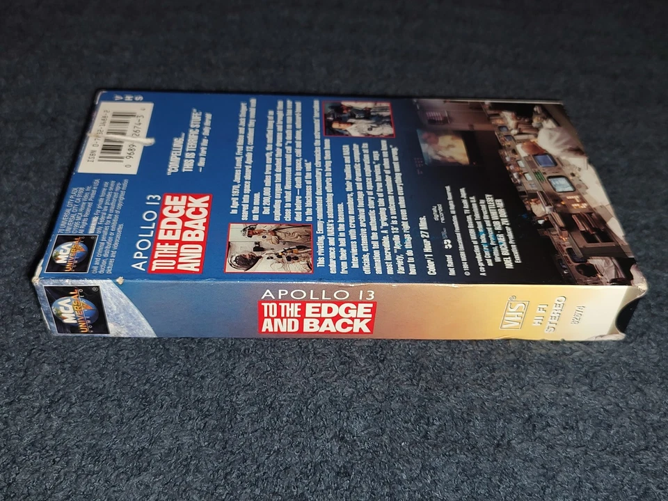 Apollo 13 To The Edge And Back VHS Documentary Thriller MCA - Image 4 of 4