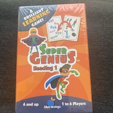 New - Blue Orange Games Super Genius - Reading 1 - Ages 6 1-6 players