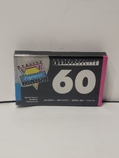 Vintage AUDIO TAPES CASSETTE 60 MINUTE EXTRA QUALITY HOME RECORDING