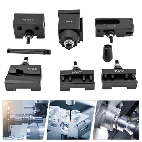 6 Packs Wedge Type Quick Change Tool Post Set For 6-9