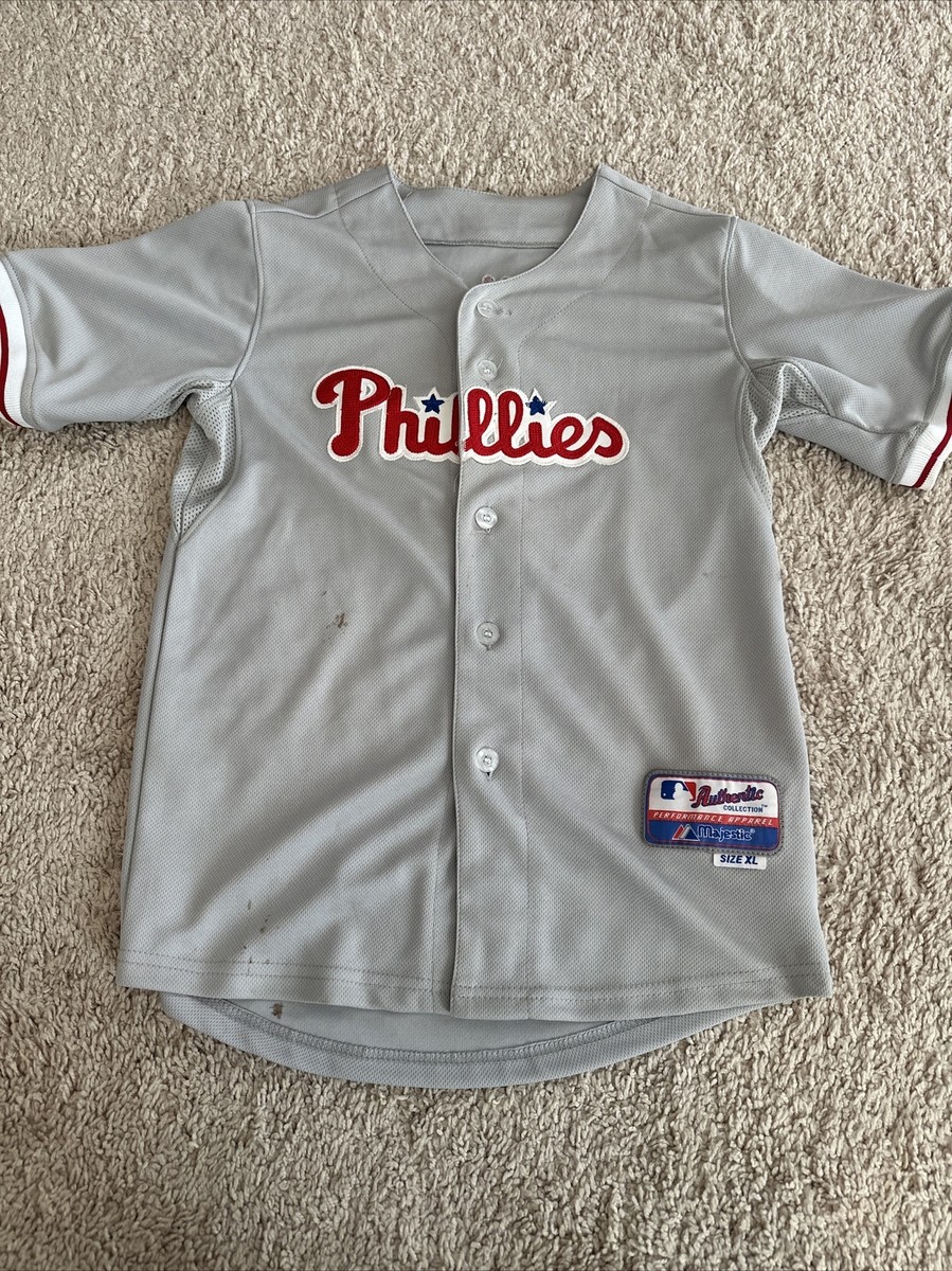 Ryan Howard #6 Philadelphia Phillies Majestic Jersey Sz XL