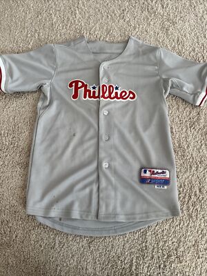 応援グッズ Philadelphia Phillies MAJESTIC JERSEY-T Majestic Philadelphia Phillies Shane Victorino #8 Red T