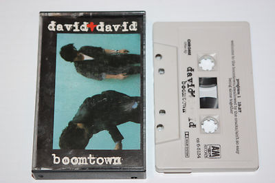 Boomtown by David + David (Baerwald/Ricketts 1987 A&M)-Cassette Tape w/Case