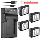Kastar Battery Slim Charger for Panasonic Cga-S006 & Panasonic Lumix Dmc-Fz7S