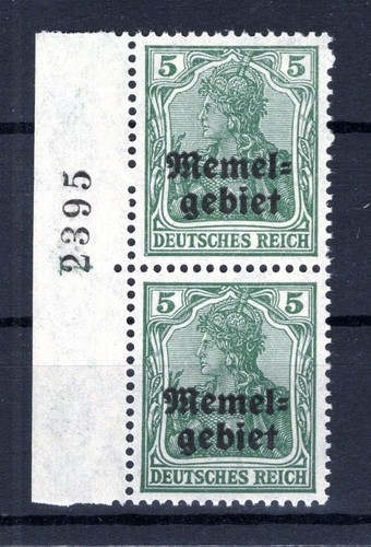 Memel 1 Con Numero Di Catalogo REEL COUNTING NUMBER ** MNH MINT (CA7559