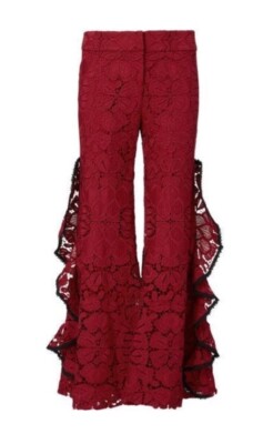 $495 Alexis lace pants Size XL NWT
