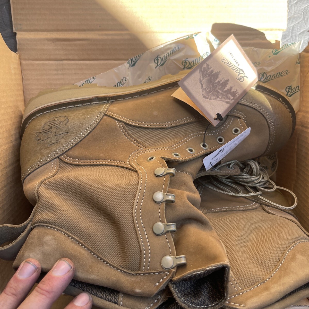 Danner Men's 13.5 MCWB 15655X Speed Lacer Combat Boots Gore Tex