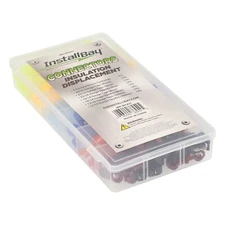 INSTALL BAY IBK-IDCKIT 120 Piece Connector Kit w/Fully Insulated Quick Disconnec