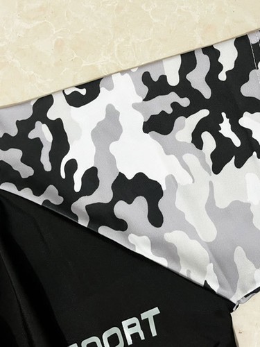 Kids Boys Rash Guard Swim Trunk Set Camouflage Bathing Suit Pool Beach Swimwear - Picture 19 of 25