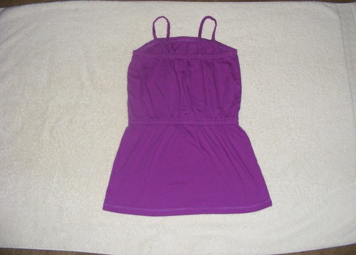 1989 Place Purple Straps Tunic-Type Top - Size 10/12 - Picture 2 of 2