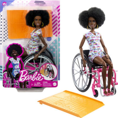Mattel Barbie Fashionista Wheelchair with Wheelchair Ramp