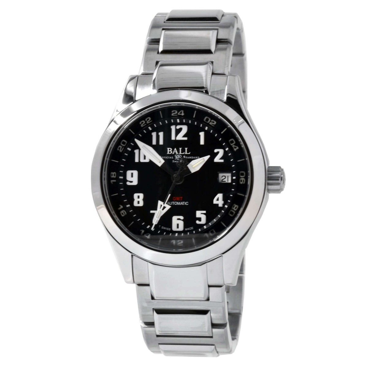 Ball Men's Watch Engineer III Automatic Black Dial Silver Steel  GM1032C-S3-BK