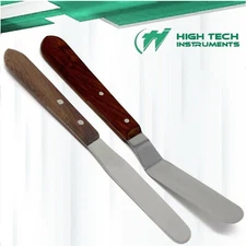 2Pcs Painting Knife Set Mixing Scraper Stainless Steel Palette Art Spatula 