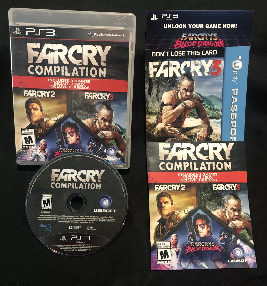 Far Cry Compilation (Sony PlayStation 3, 2014) Tested And Complete