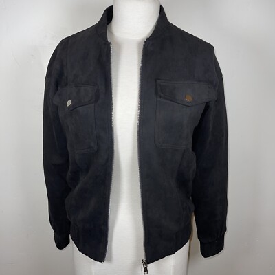 Maniere De Voir faux suede jacket size 8
