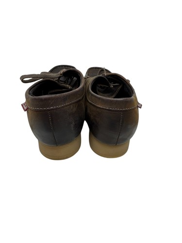Clarks Collection Oxfords Brown Leather 8.5 Shoes Women Chukka Lace Up - Picture 3 of 7