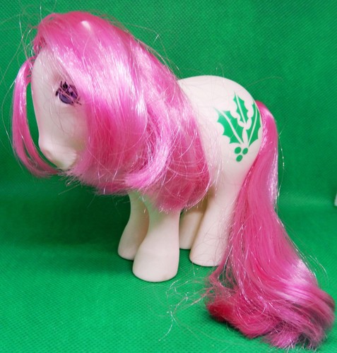 MLP My Little Pony G1 ©1982 - Holly - December Birthflower Pony - Birthday Pony - Picture 2 of 8