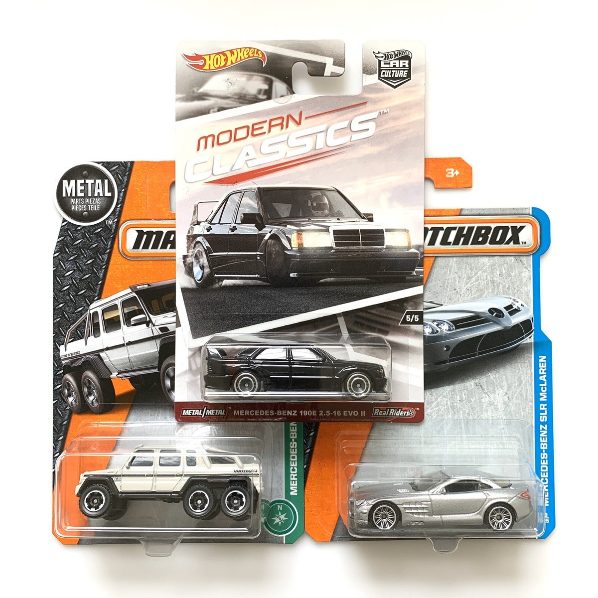 HotWheels メルセデス ベンツ Benz 190E AMG セット Hot Wheels Modern Classics Mercedes 190E EVO II Matchbox AMG