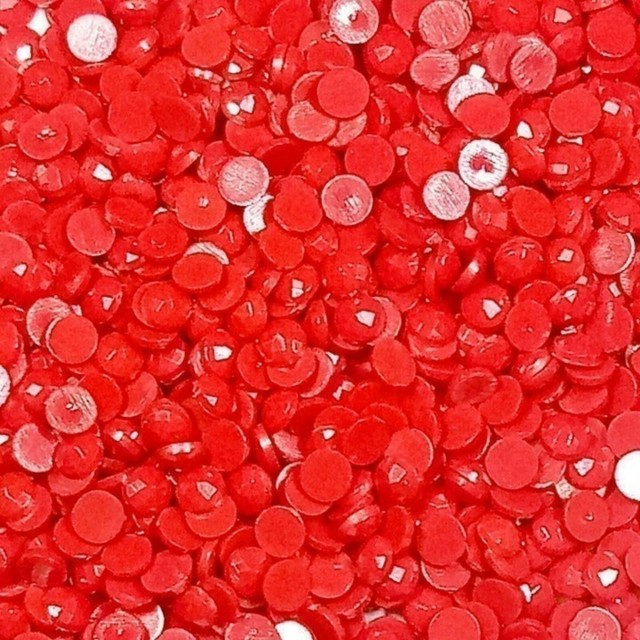 Diamond Painting Replacement Drills DMC 817 ROUND Very Dark Coral Red