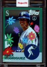 2021 Topps Project 70 Card #303 Alex Rodriguez Sean Wotherspoon Rainbow Foil /70