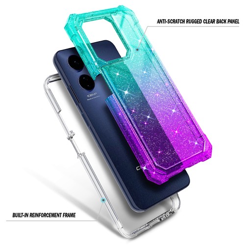 For Boost Mobile Celero 5G 2024 /Celero 5G+ Case Built-In Screen Protector Cover - 第 30/44 張圖片