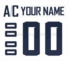 IIHF Team USA WJC Customized Number Kit For 2019-2020 White Hockey Uniform